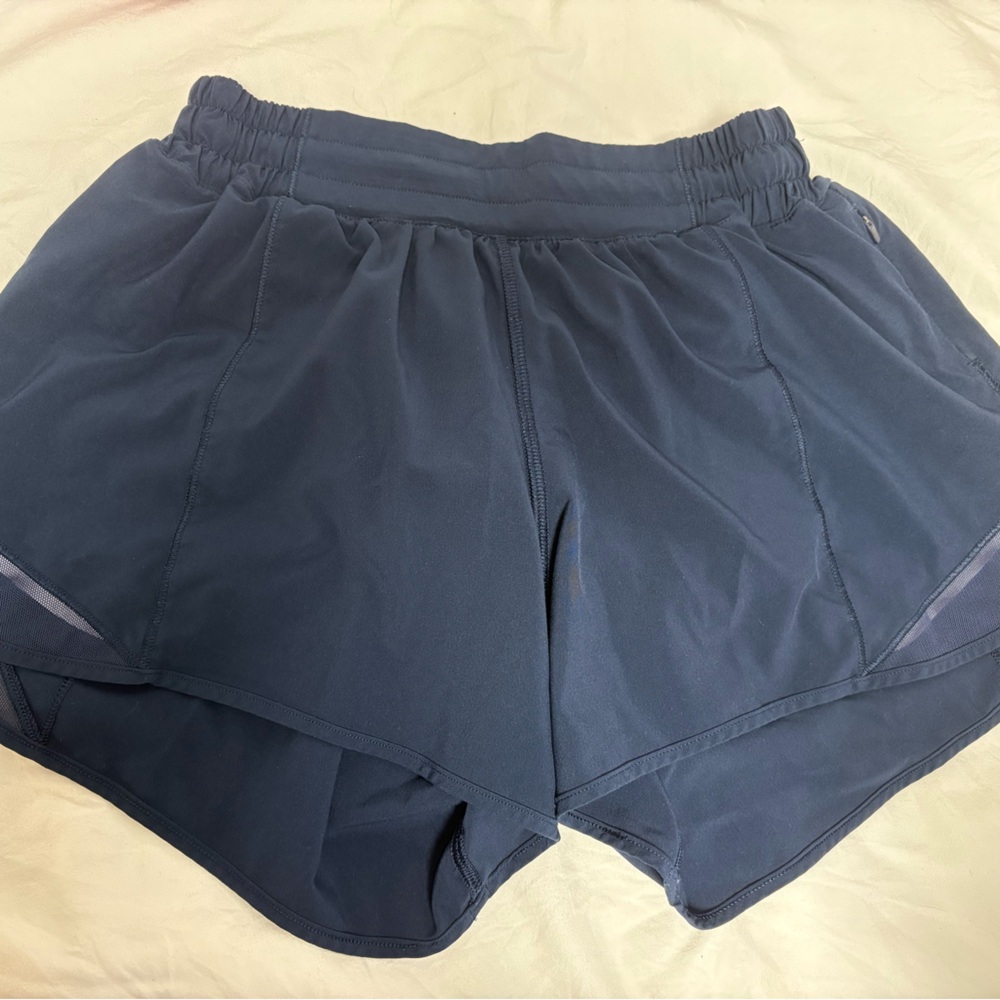 Lululemon Navy Blue Athletic Shorts